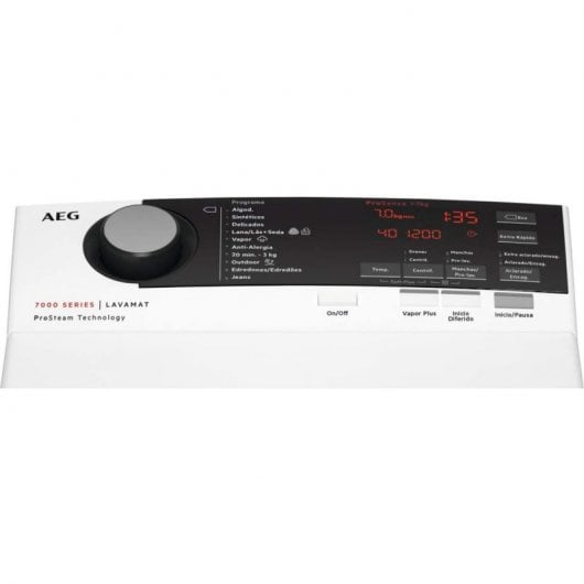 AEG L7TBE721 Lavadora de Carga Superior 7 Kg D Blanca