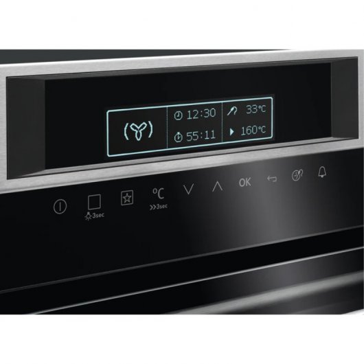 AEG BPE742320M Horno Multifunción Pirolítico 71L Acero Inoxidable