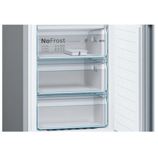Frigorífico Combi Bosch KGN36VIDA No Frost 186cm 326L D Inox Antidedadas