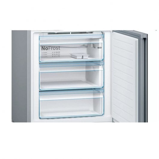 Bosch KGN49LBEA Frigorífico Combi E Negro
