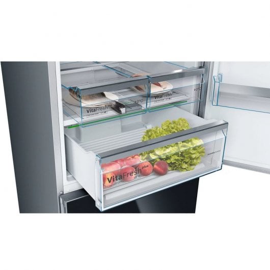Bosch KGN49LBEA Frigorífico Combi E Negro