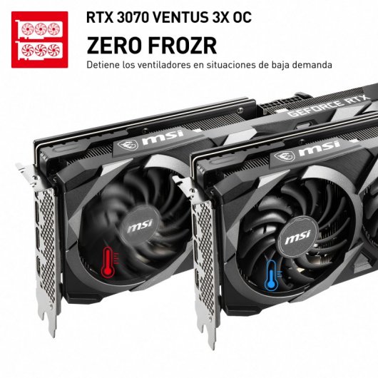 MSI GeForce RTX 3070 VENTUS 3X OC LHR 8GB GDDR6
