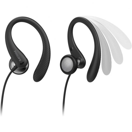 Philips TAA1105BK/00 Auriculares Desportivos Pretos