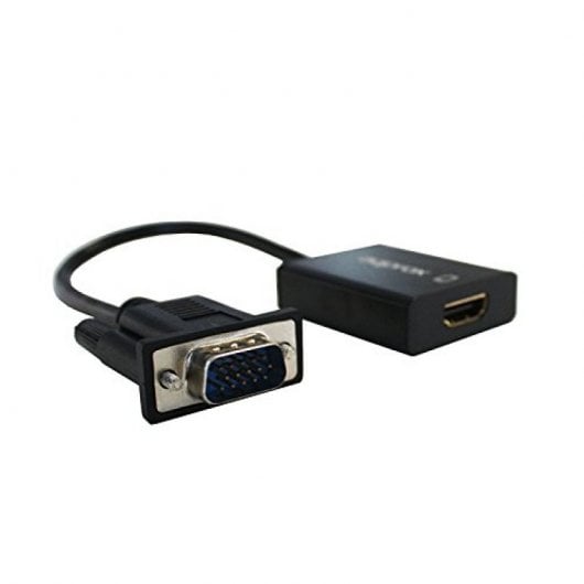Approx APPC25 Adaptador VGA a HDMI con Audio Negro
