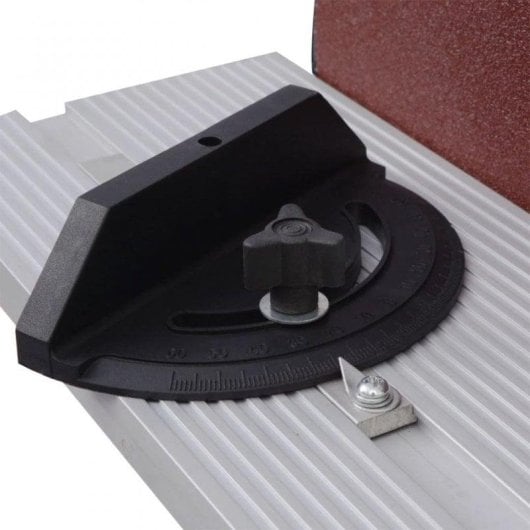 Lixadora de Disco vidaXL 550W Disco 254mm Mesa Inclinável Baixa Vibração