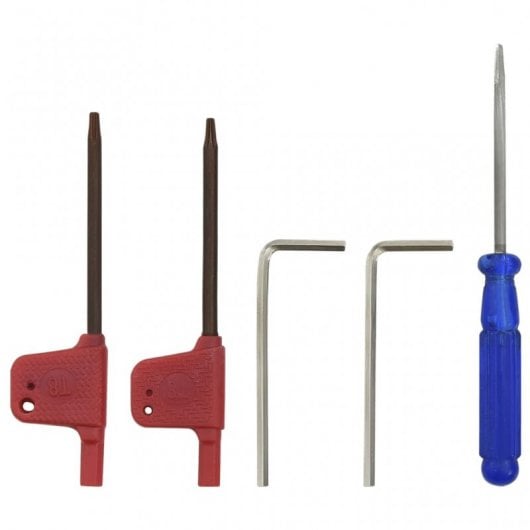 VidaXL Set di utensili per tornitura indicizzabili 8x8mm 12 pezzi