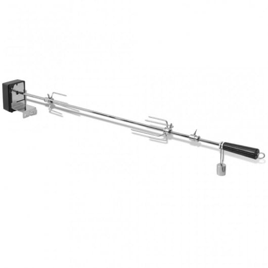VidaXL Espetón Eléctrico para Asados 1000mm 4W Negro