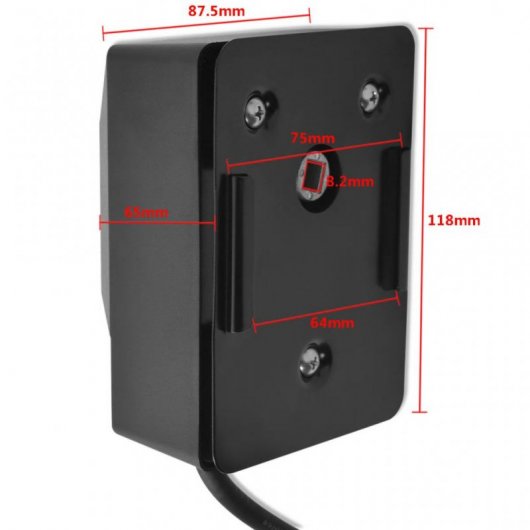 VidaXL Espetón Eléctrico para Asados 1000mm 4W Negro