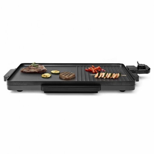 Tristar BP-2750 Plancha Parrilla Eléctrica 2 en 1 2000W Negra