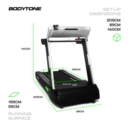 Bodytone EVOT4S Cinta de Correr