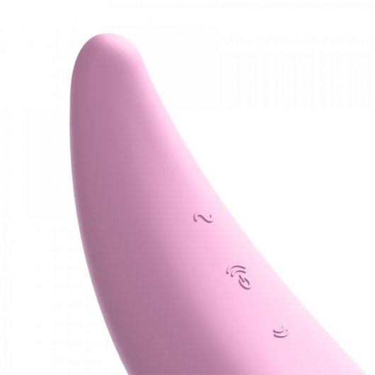 Satisfyer Curvy 3+ Vibrador Femenino Rosa