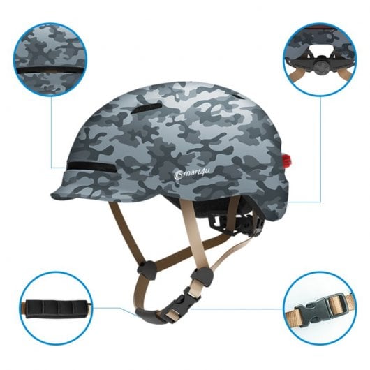 Smart4u SH50U Livall Casco L Army
