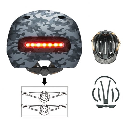 Smart4u SH50U Livall Casco L Army