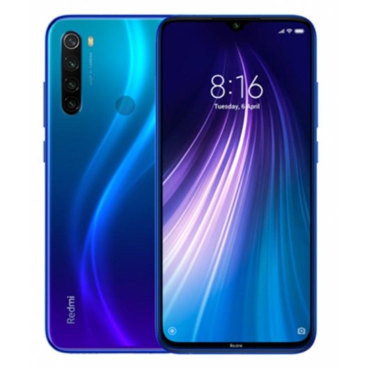 Xiaomi REDMI Note 8 2021 4G 4GB 64GB 6.3" Bleu