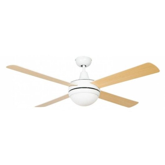 Ventoinha de Teto com Luz Universal Blue Siroco 60W 106cm 3 Velocidades Comando Temporizador Função Inverno