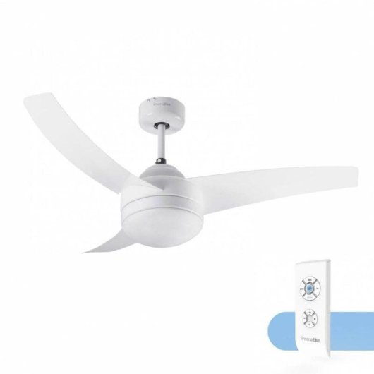 Ventoinha de Teto com Luz Universal Blue Mistral 3042 60W 106cm 3 Velocidades Comando