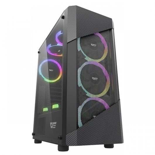 DarkFlash Pollux con Ventana USB 3.0 Negro