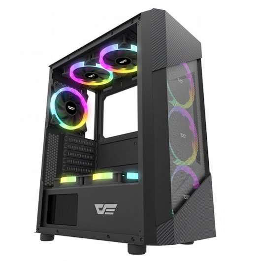 DarkFlash Pollux con Ventana USB 3.0 Negro
