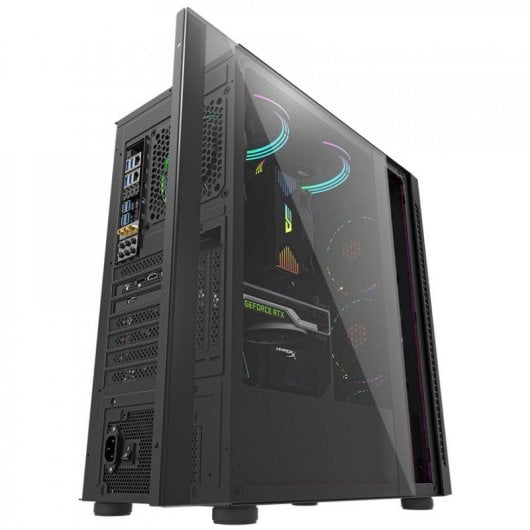 DarkFlash DF140 Cristal Templado USB-C/3.0 Negro