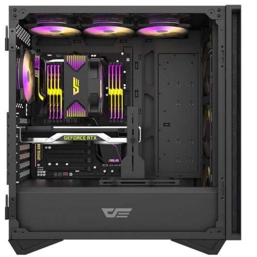 DarkFlash DLS480 Cristal Templado USB 3.0 Negro