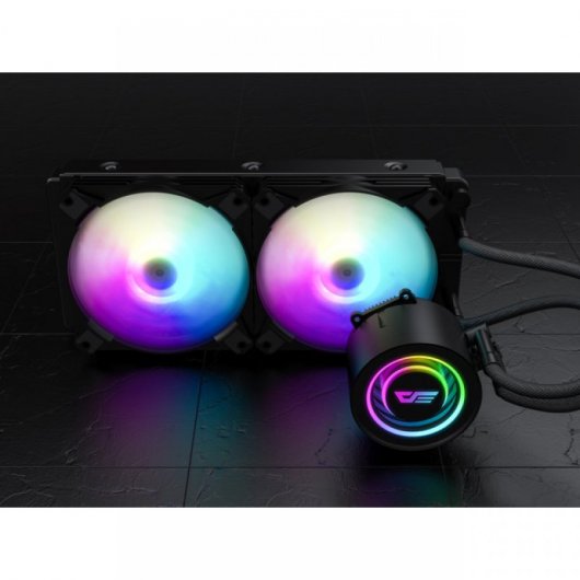 DarkFlash DX240 ARGB Kit Refrigeración Líquida Negra