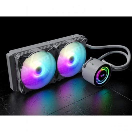 DarkFlash DX240 ARGB Kit Refrigeración Líquida Blanca