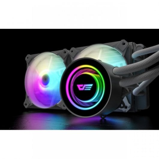 DarkFlash DX240 ARGB Kit Refrigeración Líquida Blanca