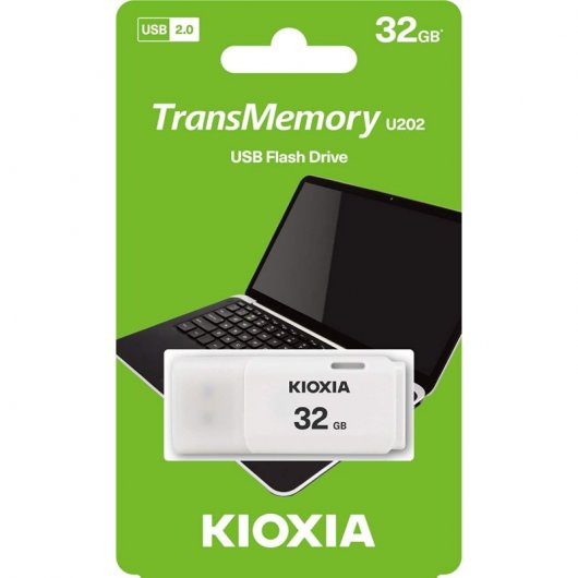Kioxia TransMemory U202 32GB USB 2.0 Blanco
