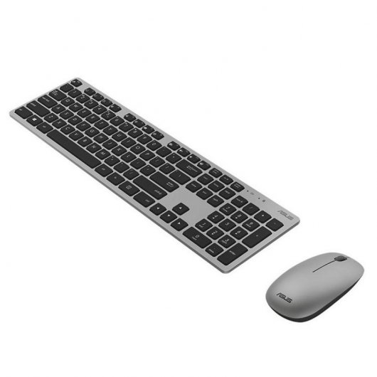 Asus W5000 Teclado + Ratón Inalámbricos Gris