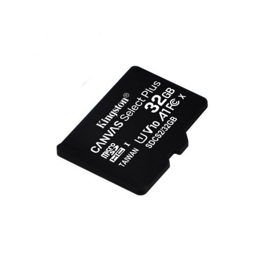 Kingston Canvas Select Plus MicroSDXC 32GB UHS-I U1 V10 Clase 10 + Adaptador