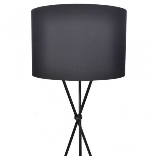 Lampada da terra VidaXL E27 Nera