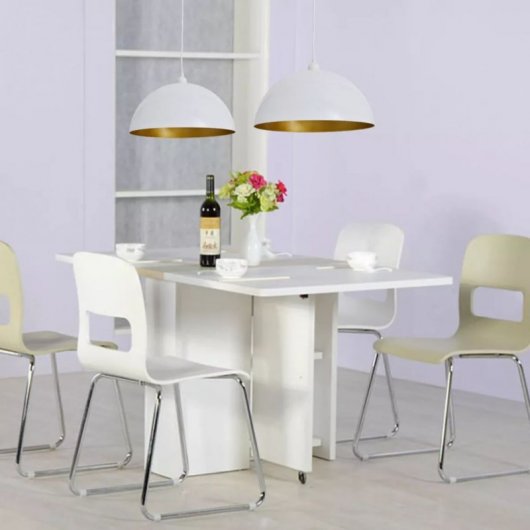 VidaXL Pack 2 Lampade da Soffitto Orientabili E27 Bianco