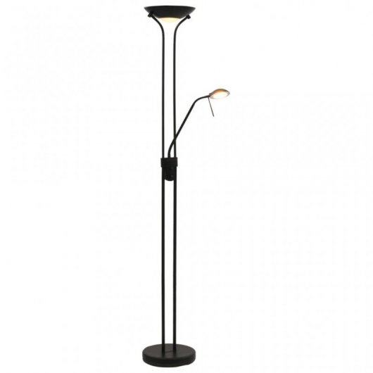 VidaXL Lampadaire LED à intensité variable 23W Blanc Chaud