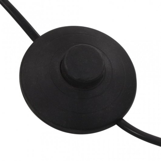 VidaXL Lámpara de Pie 5xE14 200cm Plateado