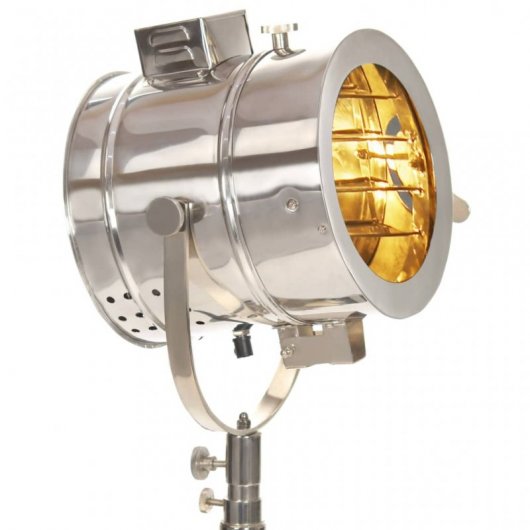 VidaXL Lampada da terra treppiede in legno massello E27 165 cm manico/nero