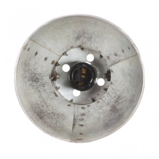 VidaXL Lámpara de Pared Industrial E27 45x25cm Plateado