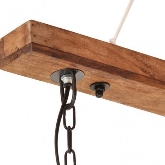 VidaXL Suspension Industrielle E27 109cm Noir