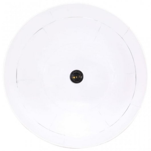 VidaXL Vintage  Lámpara Colgante Redonda 41cm E27 Blanco