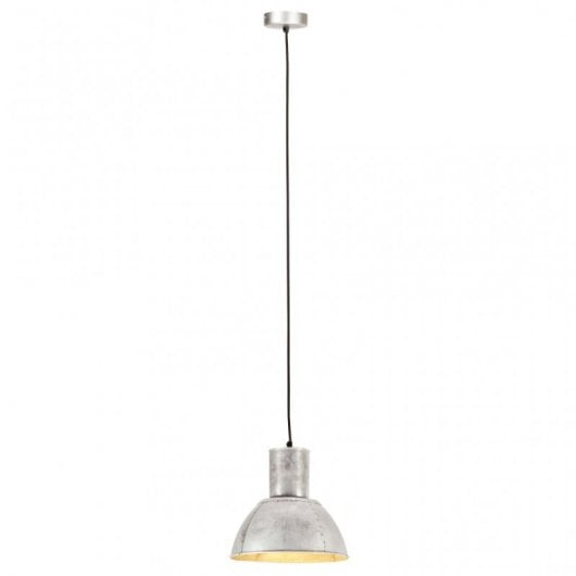 VidaXL Suspension Ronde 28,5 cm E27 Argent