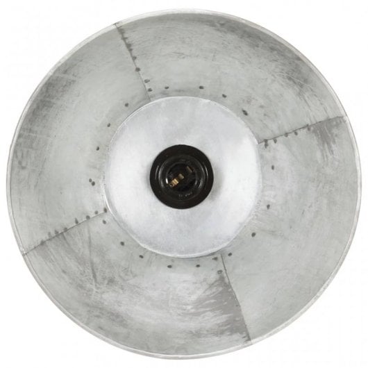 VidaXL Suspension Ronde 28,5 cm E27 Argent