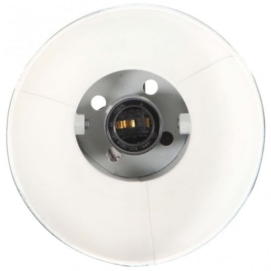 VidaXL Lampadaire 2xE27 Noir/Fonte