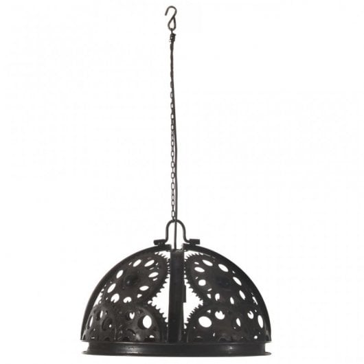 VidaXL Lampada a sospensione industriale Ruota dentata E27 45 cm