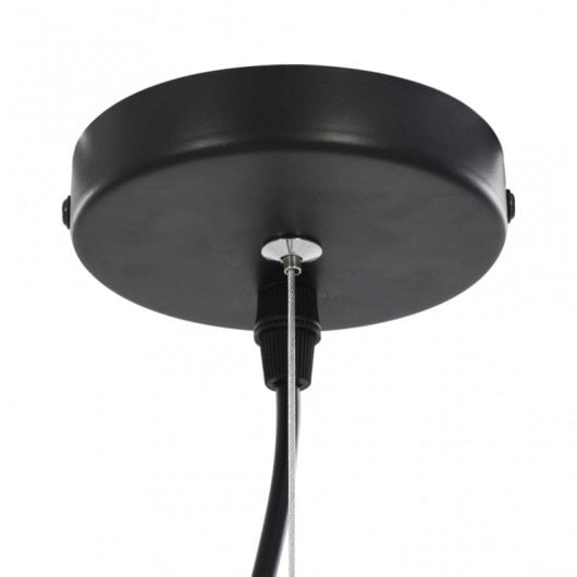 VidaXL Confezione da 2 Lampade a Sospensione Emisferiche E27 40 cm Nero/Oro