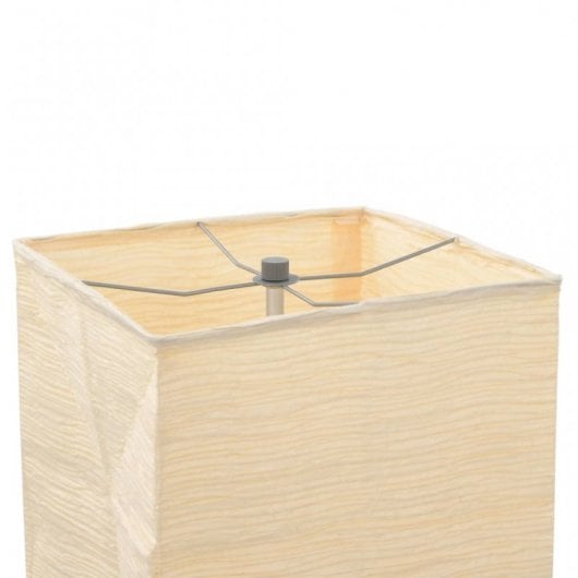 VidaXL Lámpara de Pie con Soporte E14 Beige
