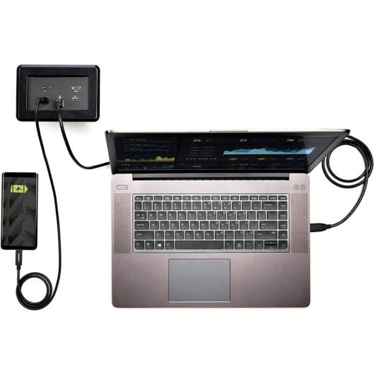 StarTech MOD4DOCKACPD Módulo de Conexão Portátil para Conferências USB-C/USB-A/ HDMI