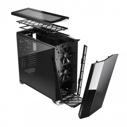 Fractal Design Vector RS Dark Cristal Templado USB 3.1 Negra