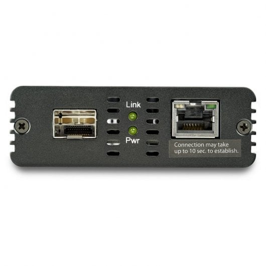 StarTech.com MCM10GSFP Netzwerk Medienkonverter 10000 Mbit/s Multi-Modus, Einzelmodus Schwarz