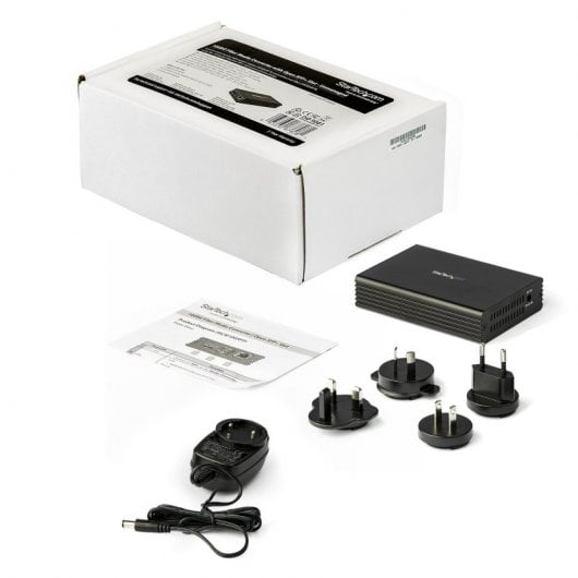 StarTech.com MCM10GSFP Netzwerk Medienkonverter 10000 Mbit/s Multi-Modus, Einzelmodus Schwarz