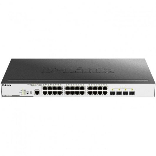 D-Link DGS-3000-28LP Switch 24 Puertos Gigabit + 4 SFP