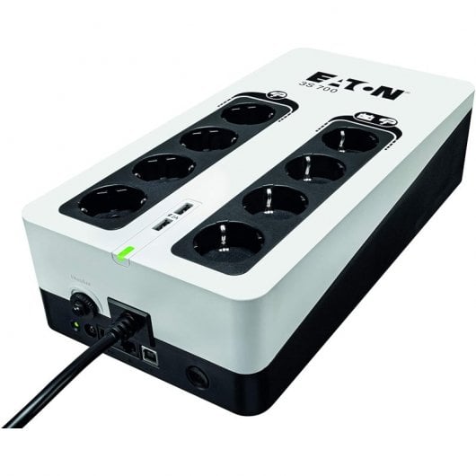 Eaton 3S700D SAI 700VA 420W 8 Schukos + 2 USB